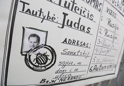 Piketas prie Vilniaus r. savivaldybės