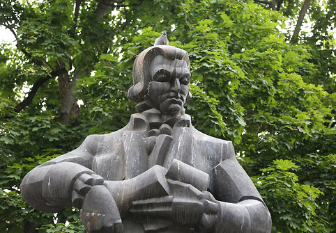 &bdquo;Vilniaus kalbančių skulptūrų&ldquo; atidarymo akimirka 
