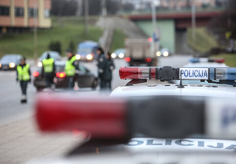 Antikorupcijos dienos proga policija surengė reidą Vilniuje