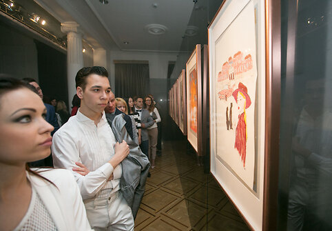 Parodos &bdquo;I&scaron;laisvink žvėrį&ldquo; akimirka