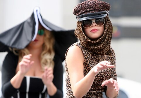 Lady Gagos nustebino Vilniaus gyventojus ir svečius