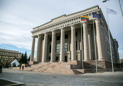 Lietuvos nacionalinės Martyno Mažvydo bibliotekos atidarymo svečiai