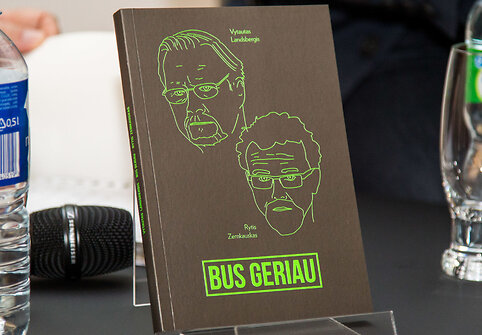 Knygos „Bus geriau“ pristatymo akimirka