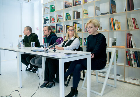 Festivalio „Vilnius lapai“ spaudos konferencija