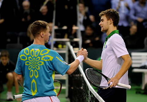 Ričardas Berankis ir Laurynas Grigelis
