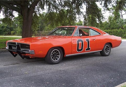 1969 m. „Dodge Charger“ iš serialo „The Dukes of Hazzard“