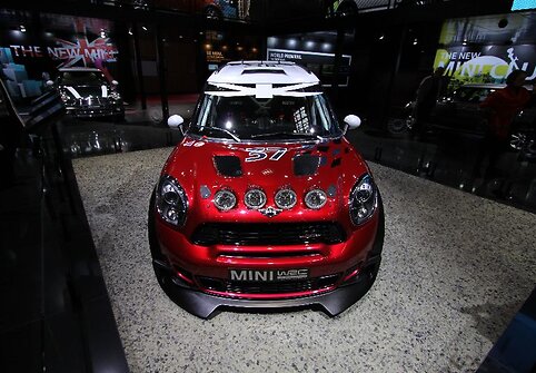 Paryžius. &bdquo;Mini Countryman WRC&ldquo;