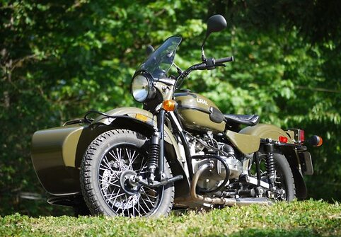 „URAL Patrol T“ motociklas