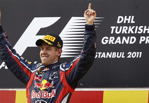 Turkijos GP nugalėtojas - Sebastianas Vettelis