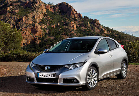 &bdquo;Honda Civic&ldquo; su 1,6 turbodyzeliniu varikliu bandymai Nicoje