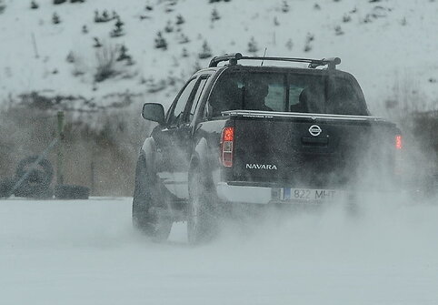 &bdquo;Nissan Navara&ldquo; &bdquo;Ledo karalius&ldquo; varžybų metu