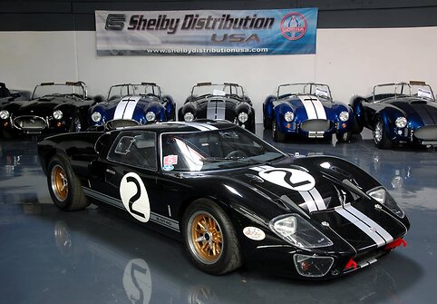 Išleista Caroll Shelby jubiliejui paminėti skirta „Shelby MKII GT40“