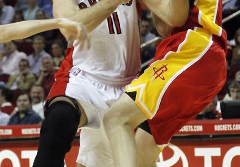 Linas Kleiza ir Chase'as Budingeris