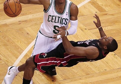Rajonas Rondo ir Mario Chalmers