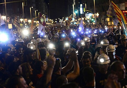 Kalnakasių protestas Madride