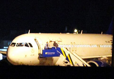 Sirijos keleivinis lėktuvas „Airbus A 320“ Ankaroje