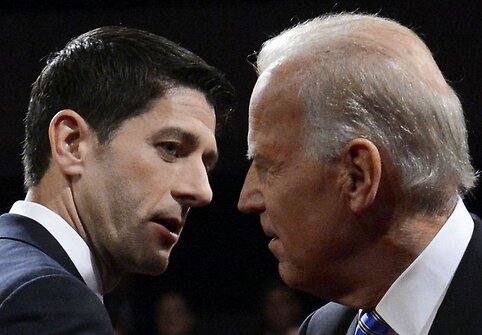 Paulas Ryanas ir Joe Bidenas