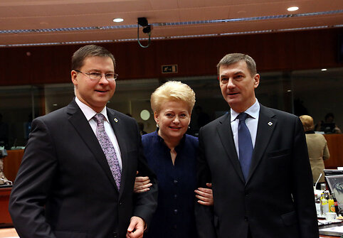 Dalia Grybauskaitė Europos Vadovų Tarybos posėdyje