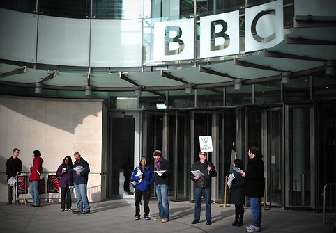 BBC žurnalistų streikas