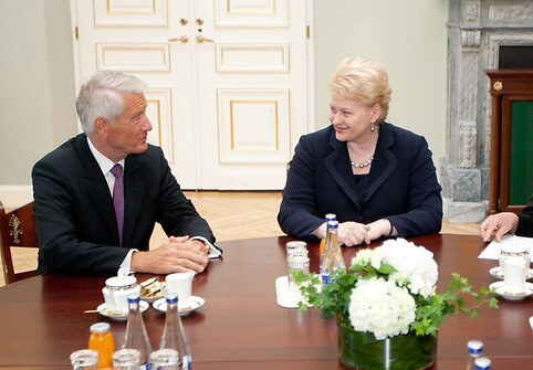 Thorbjornas Jaglundas ir Dalia Grybauskaitė