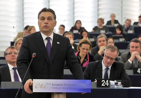 Vengrijos ministras pirmininkas Viktoras Orbanas