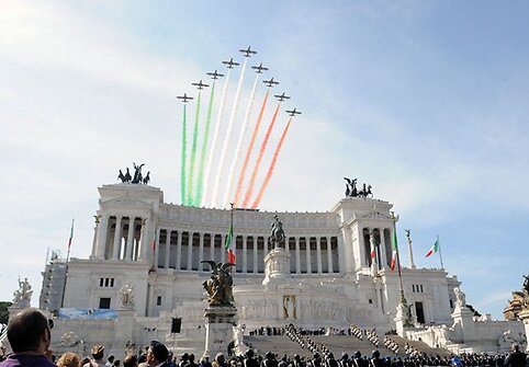 Italijos lakūnų pasirodymas
