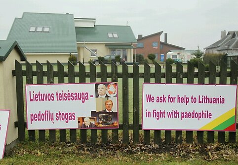 Drąsiaus Kedžio &scaron;alininkų plakatai
