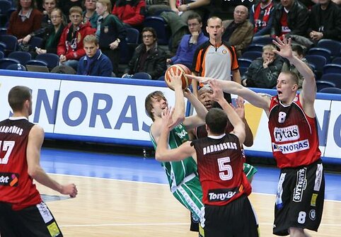 „Lietuvos rytas“ iškovojo pirmąją pergalę VTB