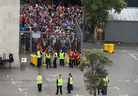 Sirgaliai į &bdquo;Barcelona&ldquo; &ndash; &bdquo;Las Palmas&ldquo; rungtynes nebuvo įleisti