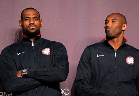 LeBronas Jamesas ir Kobe Bryantas