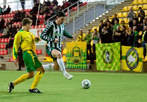 &bdquo;Žalgiris&ldquo; A lygos sezoną pradėjo pergale prie&scaron; FBK &bdquo;Kaunas&ldquo; futbolininkus 