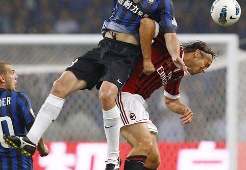 „AC Milan“ įveikė „Inter“