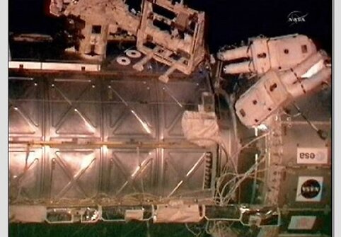 Amerikiečių astronautų pasivaik&scaron;čiojimas po kosmosą