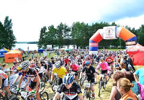 &bdquo;Lietuvos dviračių maratonų taurės 2013&ldquo; Molėtų etapas
