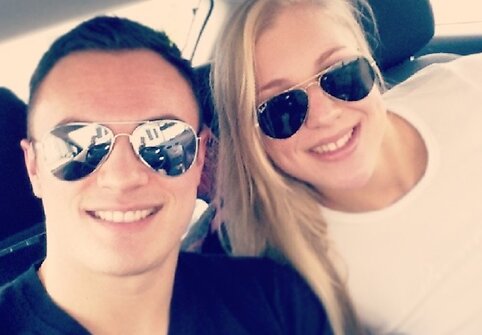 Rūta Meilutytė ir Antony Jamesas