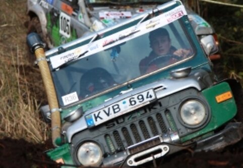 „4x4 gladiatoriai“ varžybų akimirka