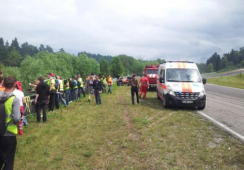 Sergejaus Kabargino su &bdquo;Toyota Supra&ldquo; avarija 