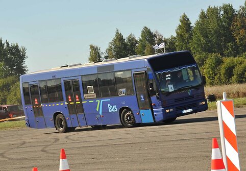 Geriausio sunkiojo transporto vairuotojo konkursas