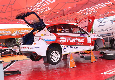 &bdquo;Lotos Rally Poland&ldquo; dalyvių parkas