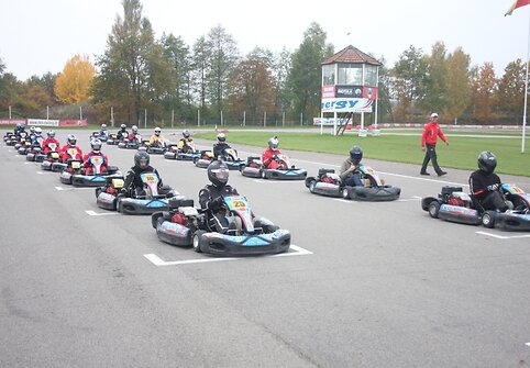 GAZAS.LT kartingo turnyro finalas Smalininkų kartodrome
