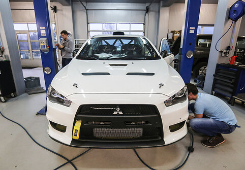 Roko Kvaraciejaus „Mitsubishi Lancer Evo X“