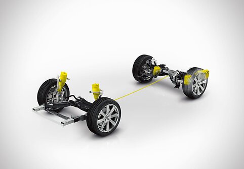 &bdquo;Volvo XC90&ldquo; važiuoklė