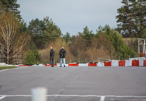 Lietuvos žurnalistų autoklubo varžybos Anyk&scaron;čių kartodrome