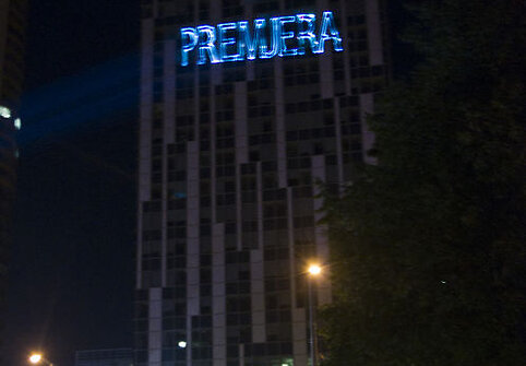 Stebėti „Lietuvos balsą“ gerbėjus kvietė lazerių šou