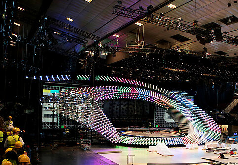 „Wiener Stadthalle“ arena paruošta „Eurovizijai“
