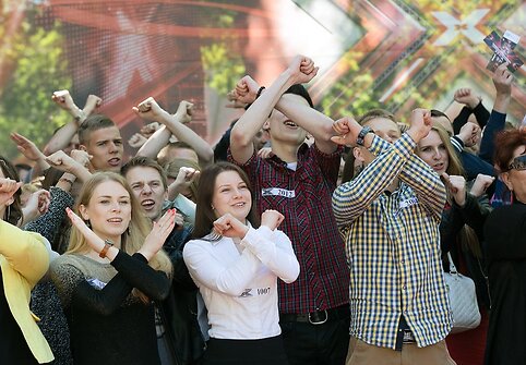 &bdquo;X Faktoriaus&ldquo; perklausos akimirka