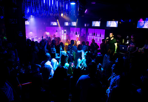 Vakarėlio &bdquo;Mojo Lounge&ldquo; klube &Scaron;iauliuose akimirka