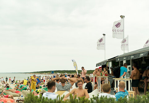 Atostogų nuotaika „Mojo Lounge“ pliaže Palangoje