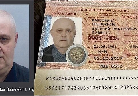 Jevgenijaus Prigožino antrininkas, kuris lankėsi Vilniuje