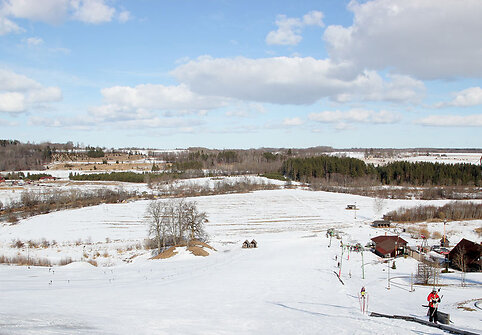 Slidinėjimas ant &bdquo;&Scaron;vedų kepurės&ldquo; kalno